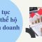Giải thể hộ kinh doanh